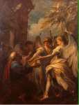 Ricci Sebastiano Abraham and the Angels  - Hermitage